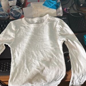 Wild Fable White Long Sleeve Top